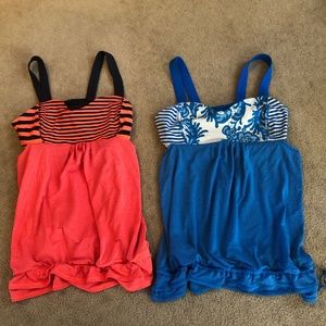 Lululemon athletic built in shelf bra tank